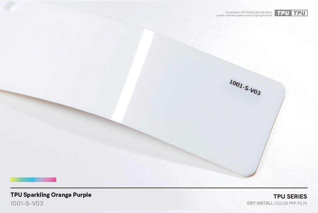 Sparkling Orange Purple