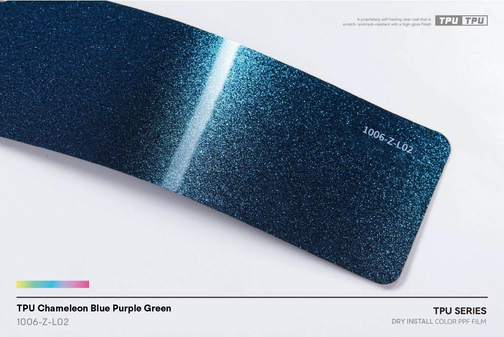 Chameleon Blue Purple Green