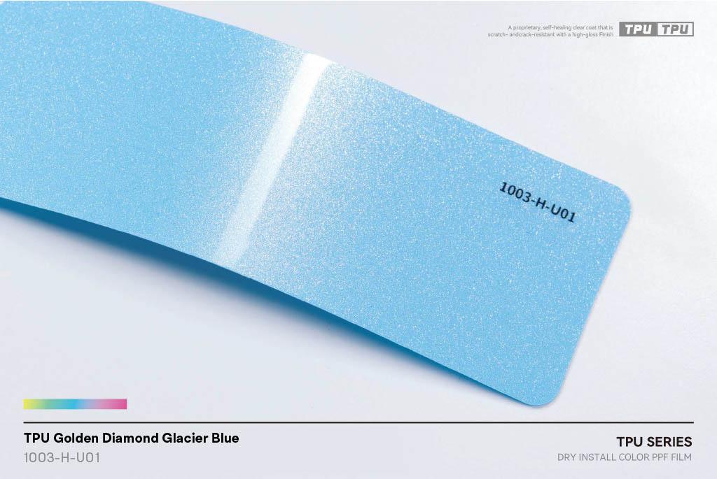 Golden Diamond Glacier Blue