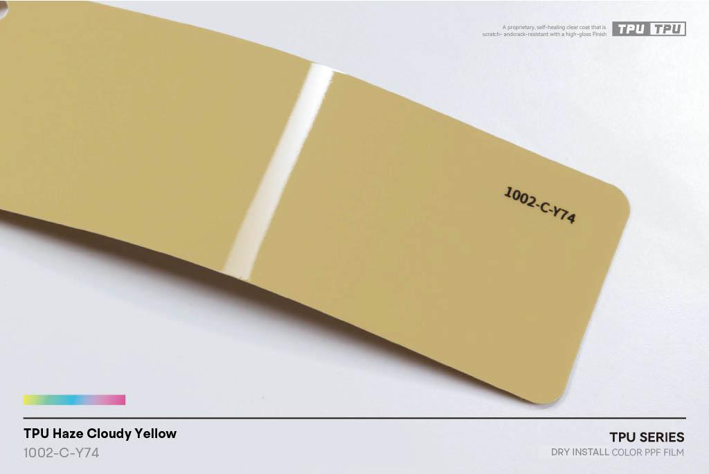 Haze Cloudy Yellow