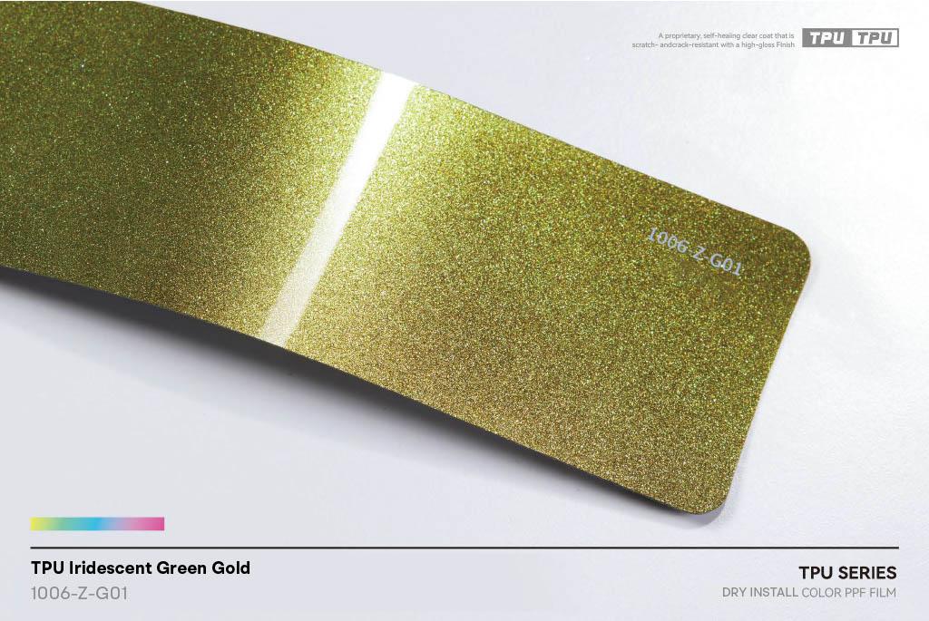 Iridescent Green Gold