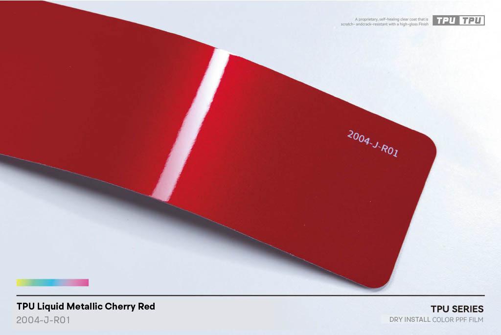 Liquid Metallic Cherry Red