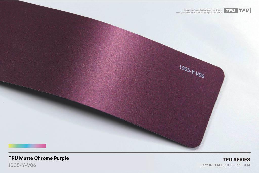 Matte Chrome Purple
