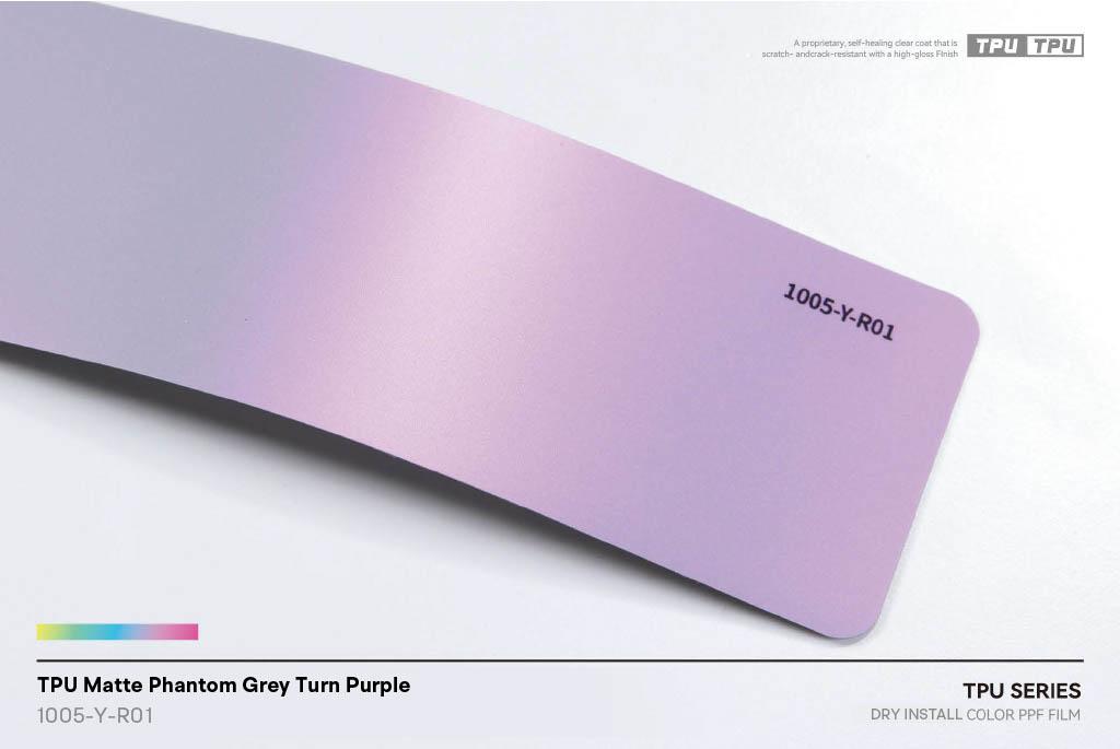 Matte Phantom Grey Turn Purple