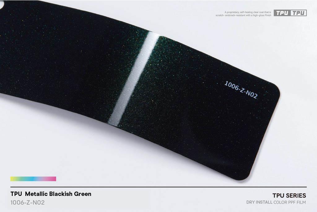 Metallic Blackish Green