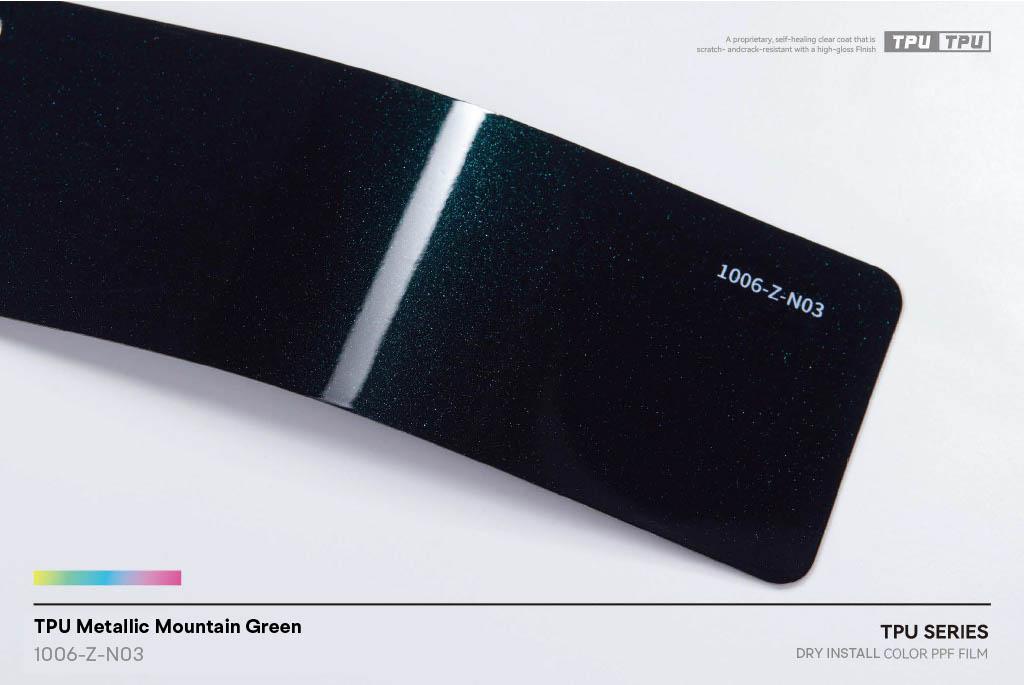 Metallic Mountain Green