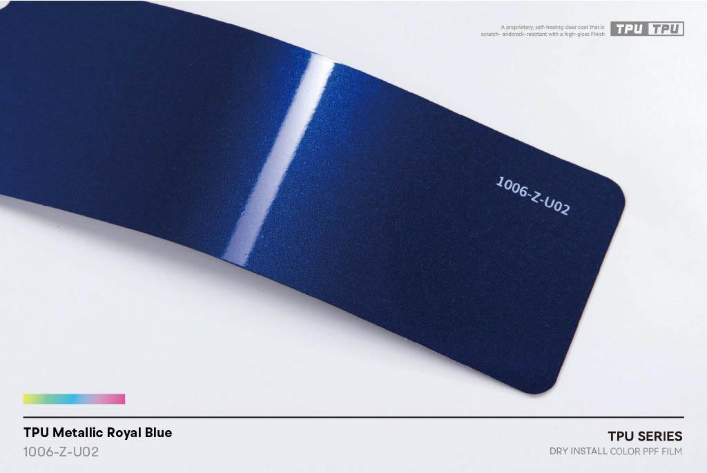 Metallic Royal Blue