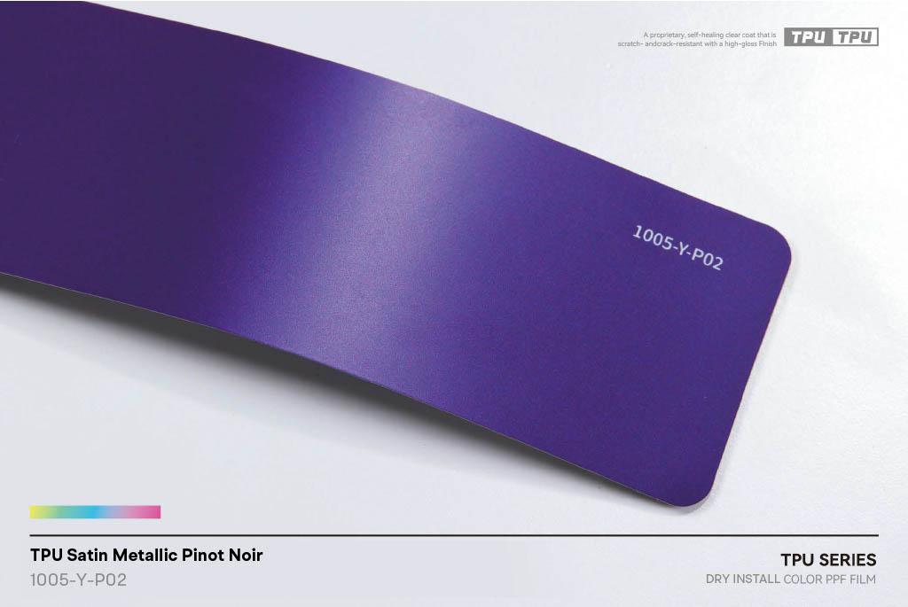 Satin Metallic Pinot Noir