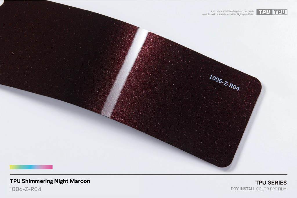Shimmering Night Maroon