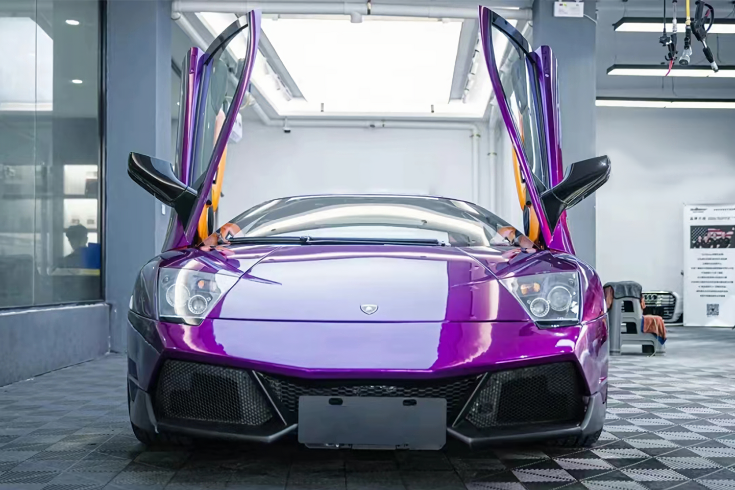 Metal Grape Purple