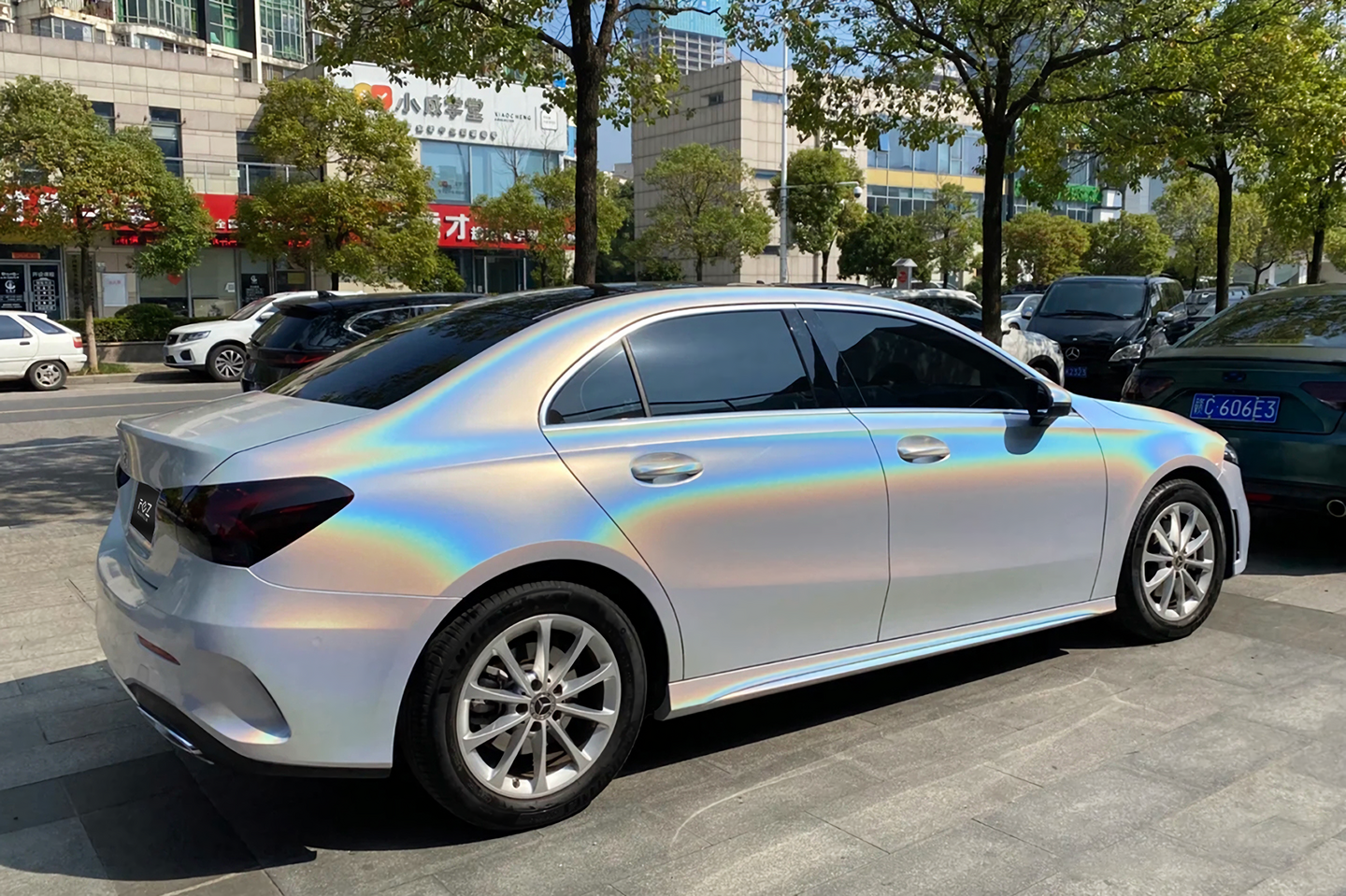 Colorful Laser White