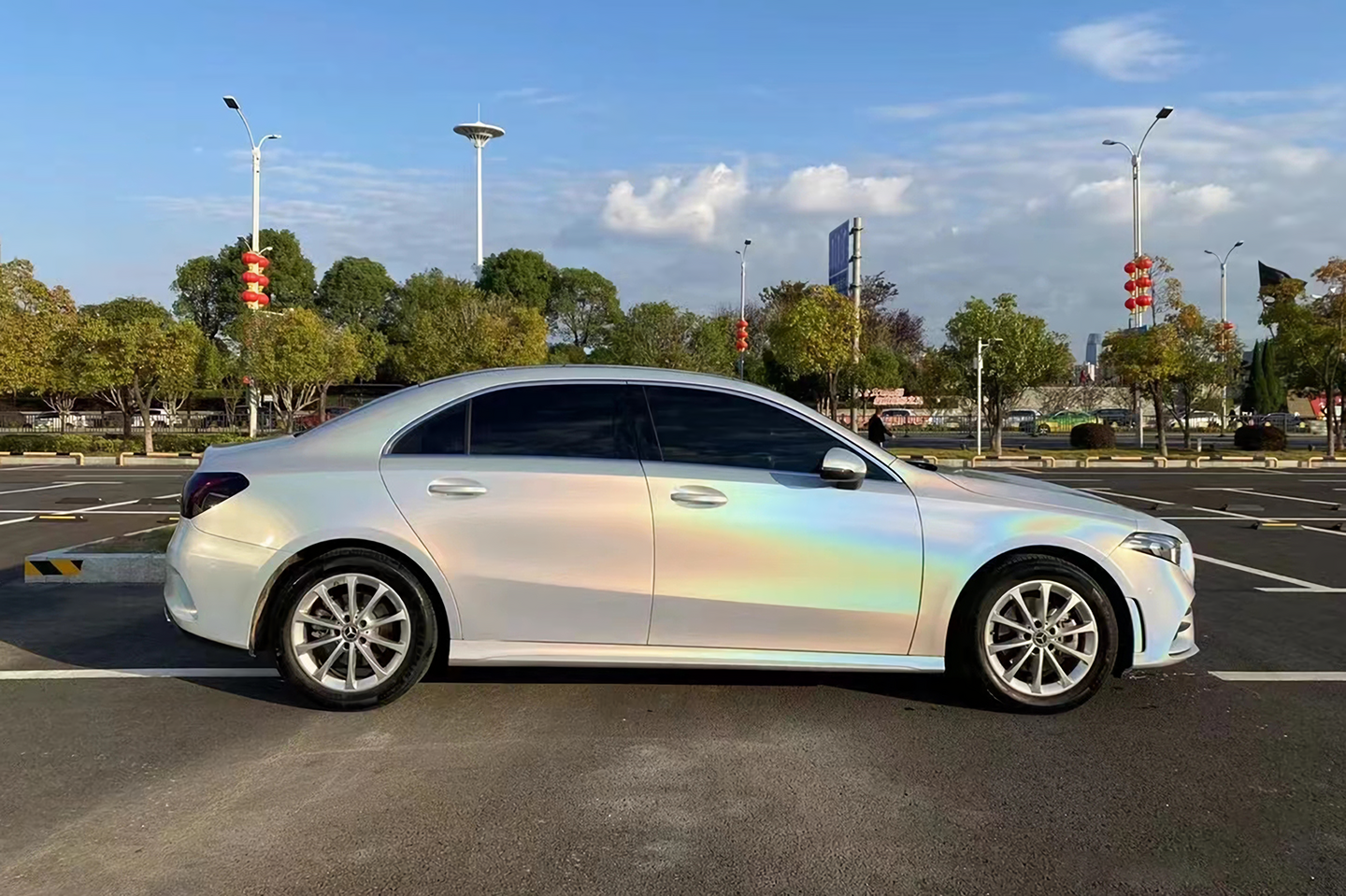 Colorful Laser White