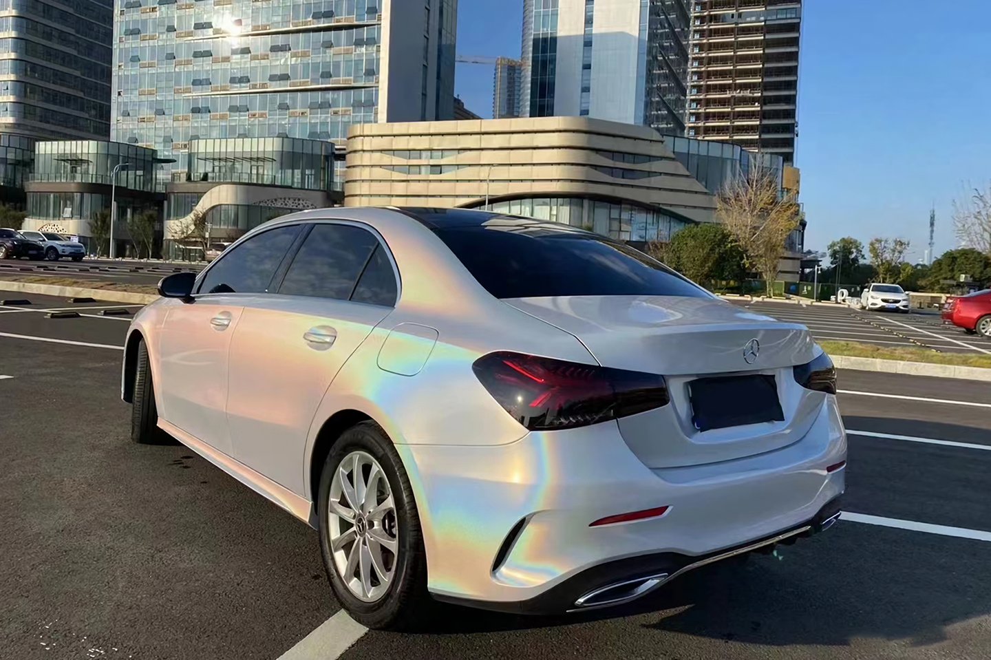 Colorful Laser White