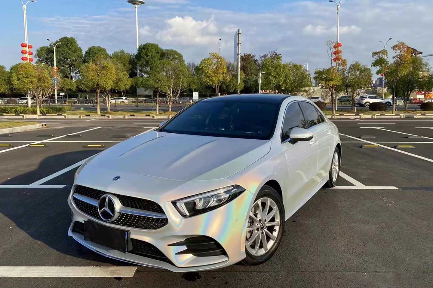 Colorful Laser White