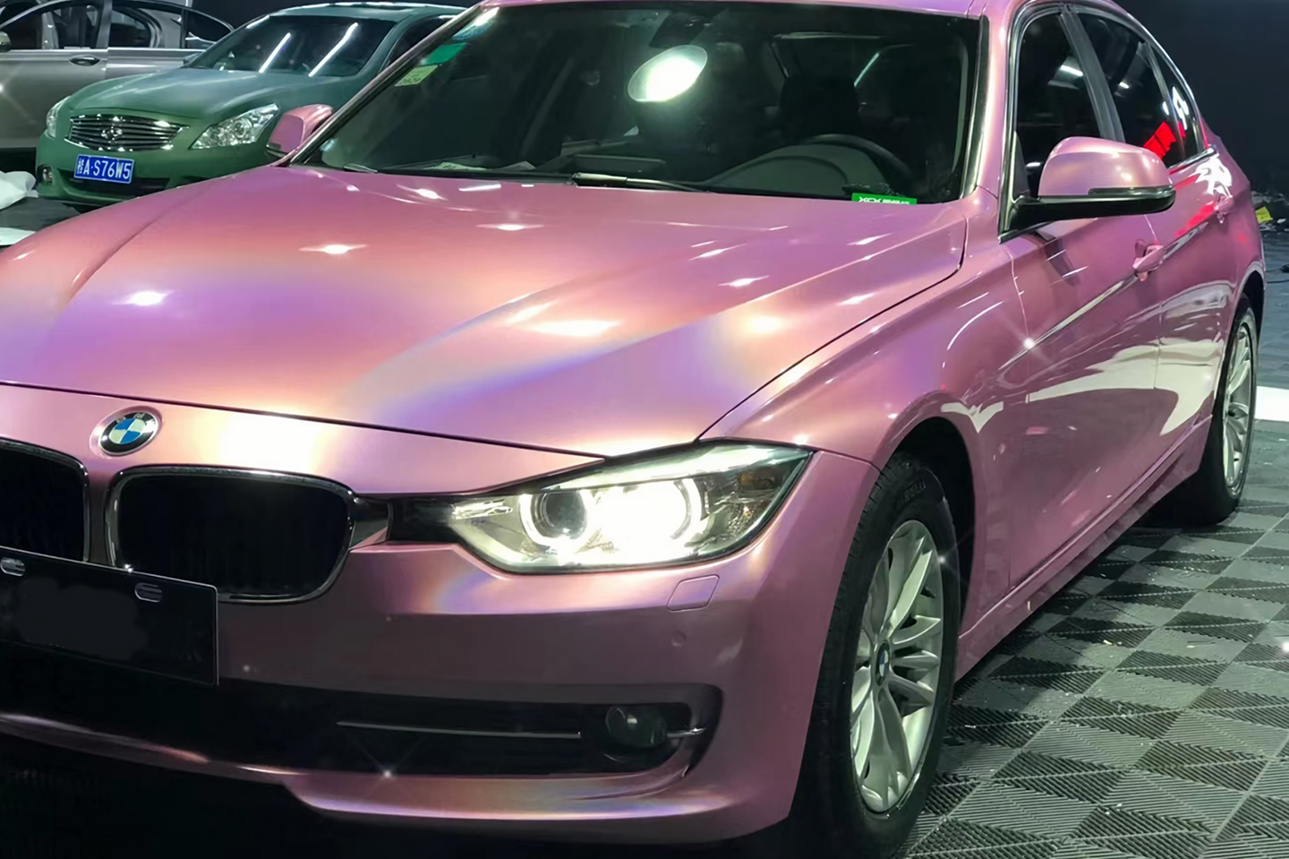 Colorful Laser Pink
