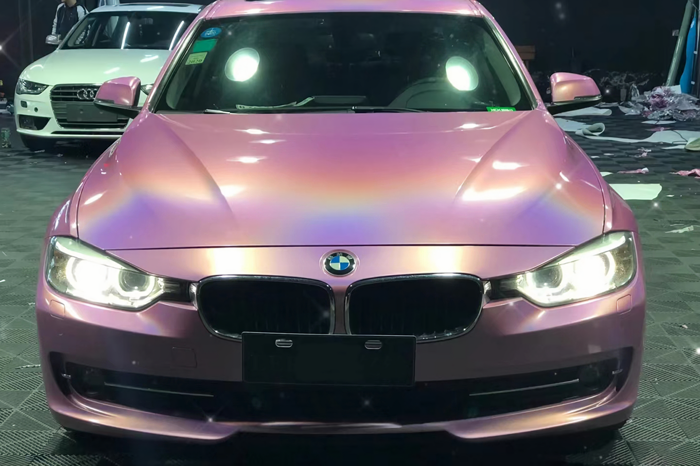 Colorful Laser Pink