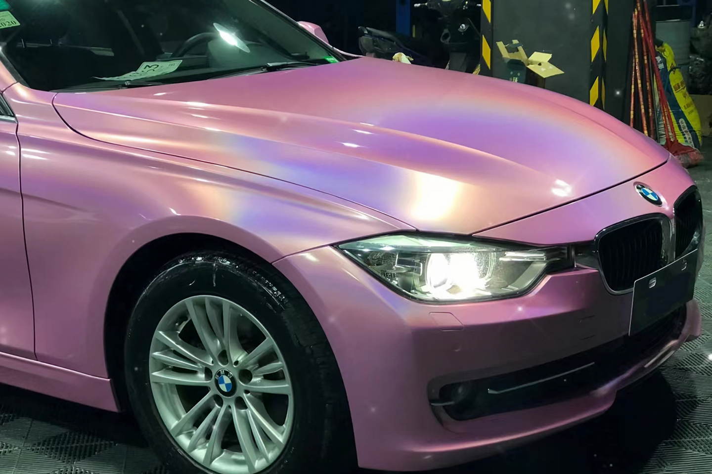 Colorful Laser Pink
