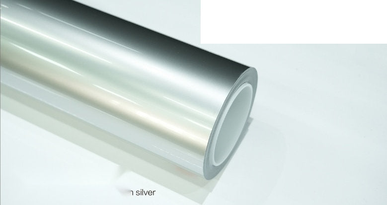 Paint finish Liquid metal titanium silver